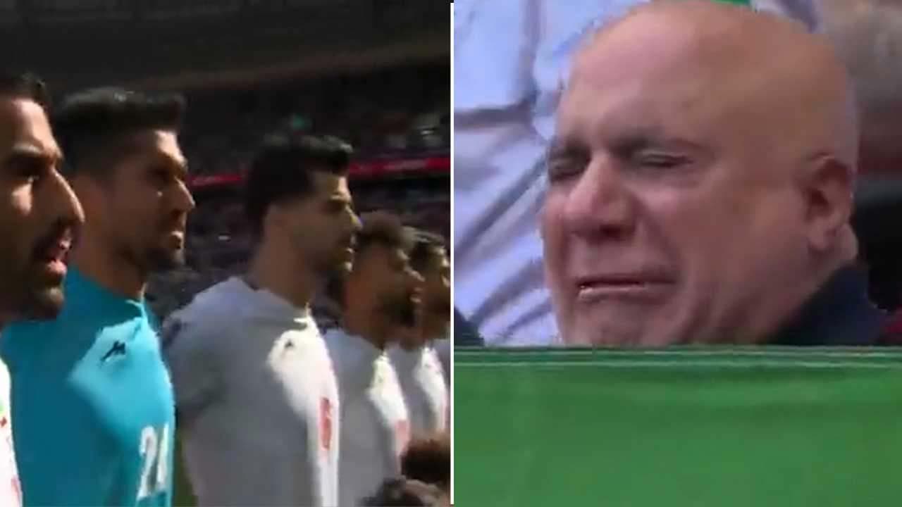 Qatar 2022, i calciatori dell'Iran questa volta sono obbligati a cantare l'inno: tifosi piangono a dirotto