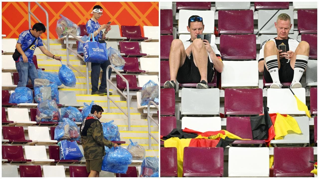Mondiali, il Giappone vince e i tifosi puliscono lo stadio. Il confronto con i tedeschi è impietoso