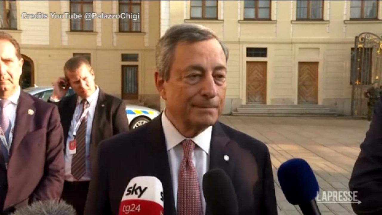 Draghi: "Tra i leader Ue no preoccupazione ma curiosità sul futuro governo italiano"