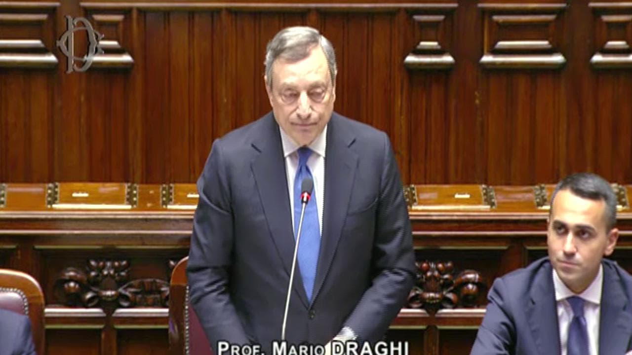 Draghi: "Armi e sanzioni per permettere a Ucraina di difendersi. Crisi alimentare colpa di Mosca"