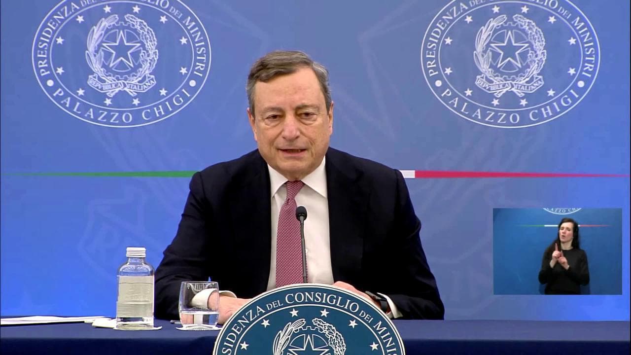 Tetto al prezzo del gas, Draghi: "Su energia non possiamo aspettare Ue, andiamo avanti"
