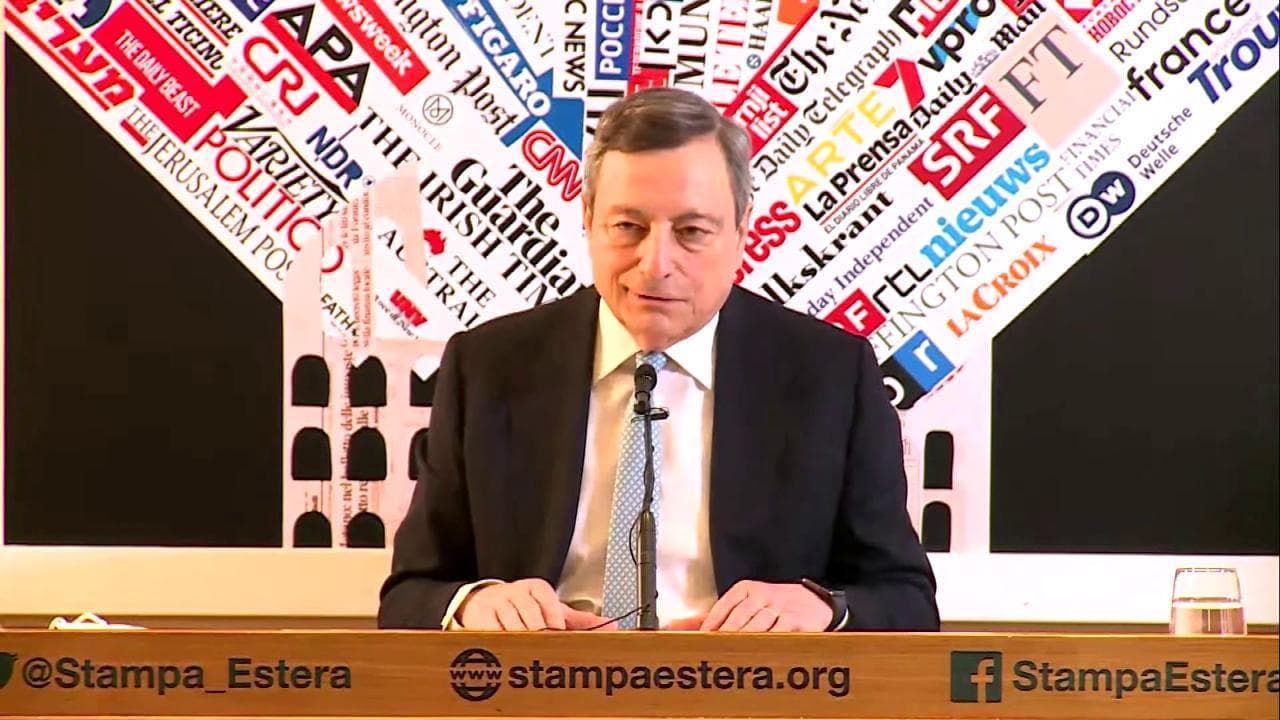 Spese militari, Draghi: "Non previsto aumento in Def. Accordo in maggioranza per 2028"