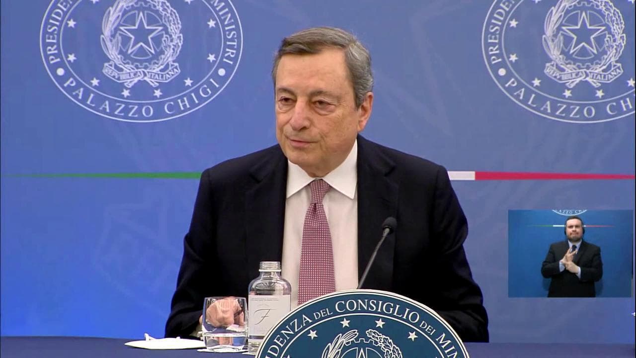 Emergenza energetica, Draghi: "Non appropriato usare soldi del Pnrr: serve nuovo fondo europeo"