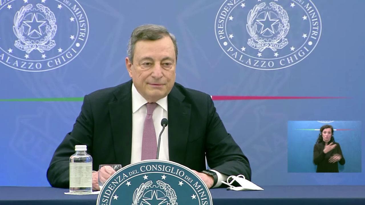 Green Pass, Draghi: "Limiteremo le restrizioni; presto una road map per eliminare incertezze"