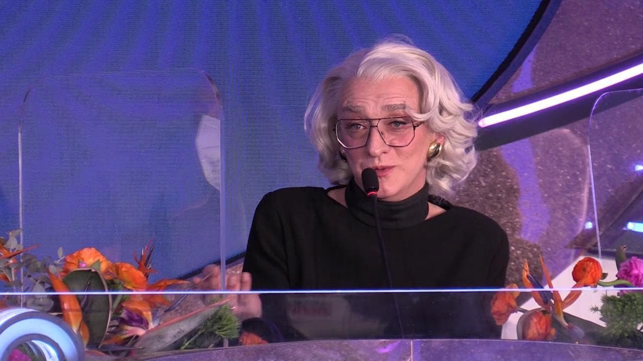 Sanremo 2022, Drusilla Foer: "Prossima conduzione femminile? Magari, e vorrei anche un Papa donna"