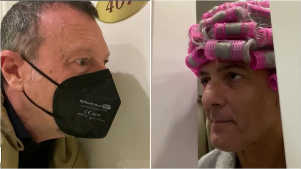 Sanremo 2022, Amadeus: "Fiorello è qui, il Festival può cominciare"