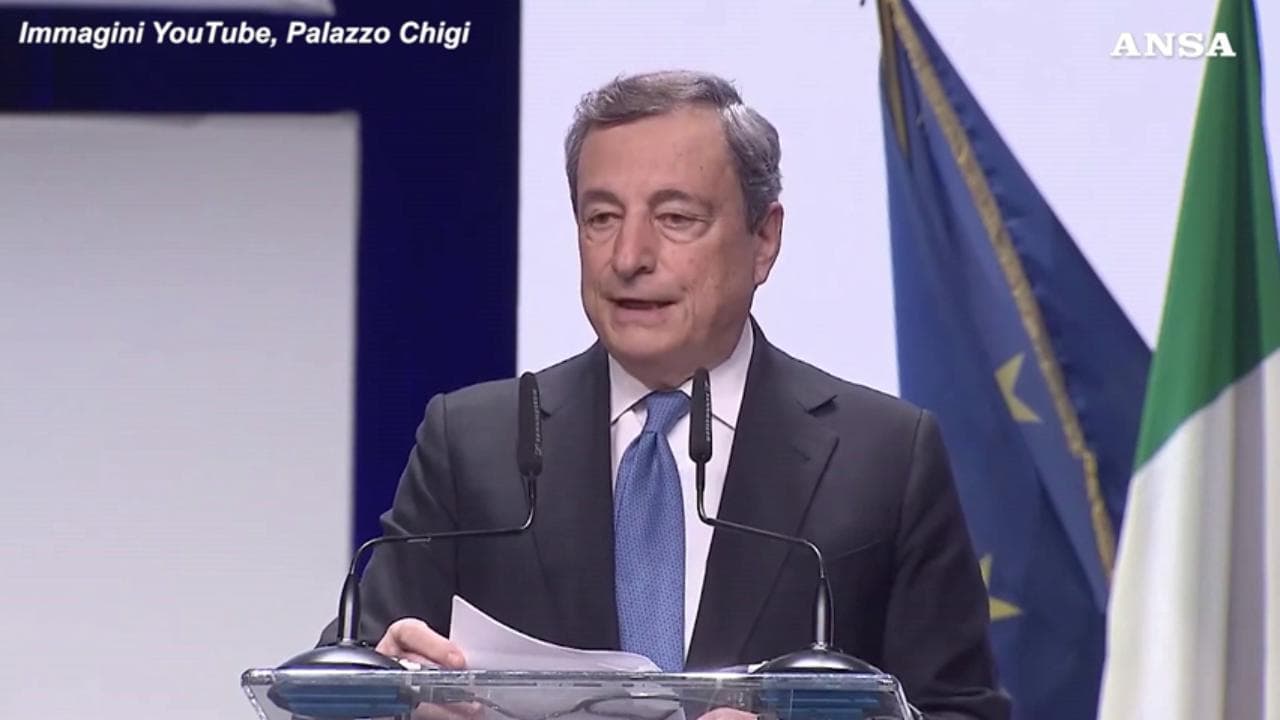 Pnrr, Draghi: "A pochi mesi dall'approvazione siamo nella fase della sua attuazione"
