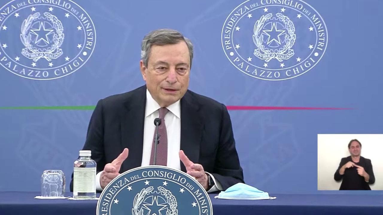 Manovra, Draghi: "Stanziamo 12 miliardi per ridurre la pressione fiscale"