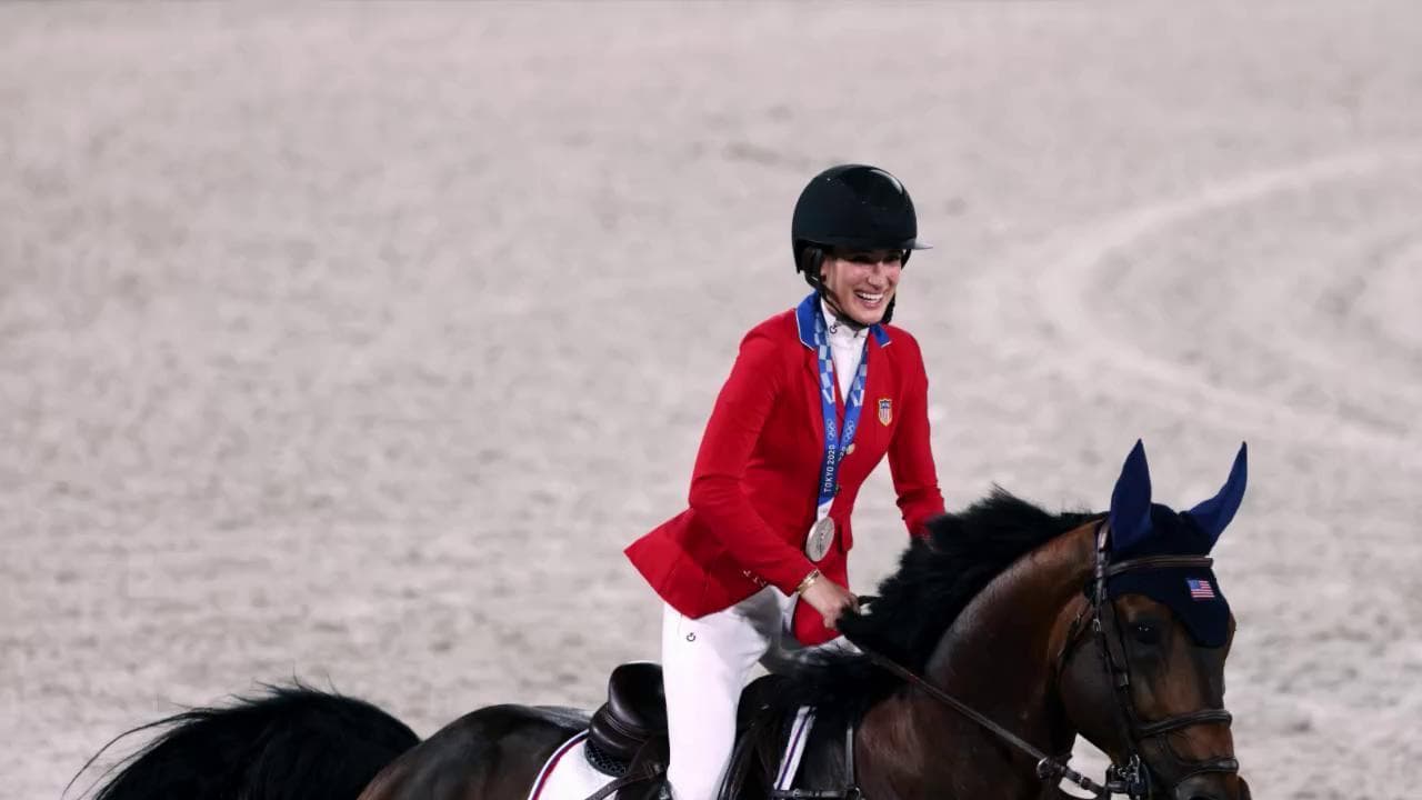 Tokyo 2020, equitazione: argento per Jessica Springsteen, la figlia del 'Boss' che ha trovato l'amore in Italia