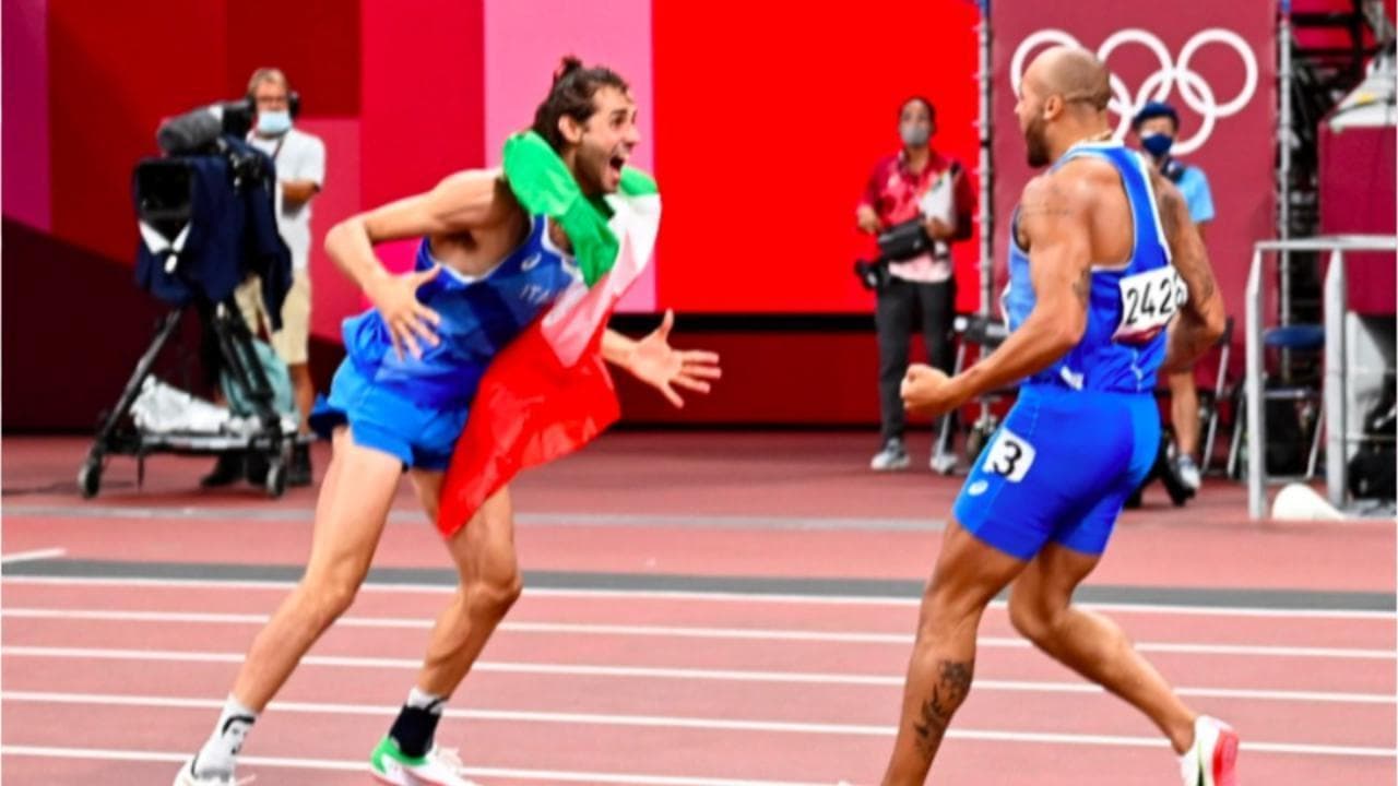 Tamberi e Jacobs oro nel salto in alto e nei 100 metri: i dieci storici minuti dello sport italiano