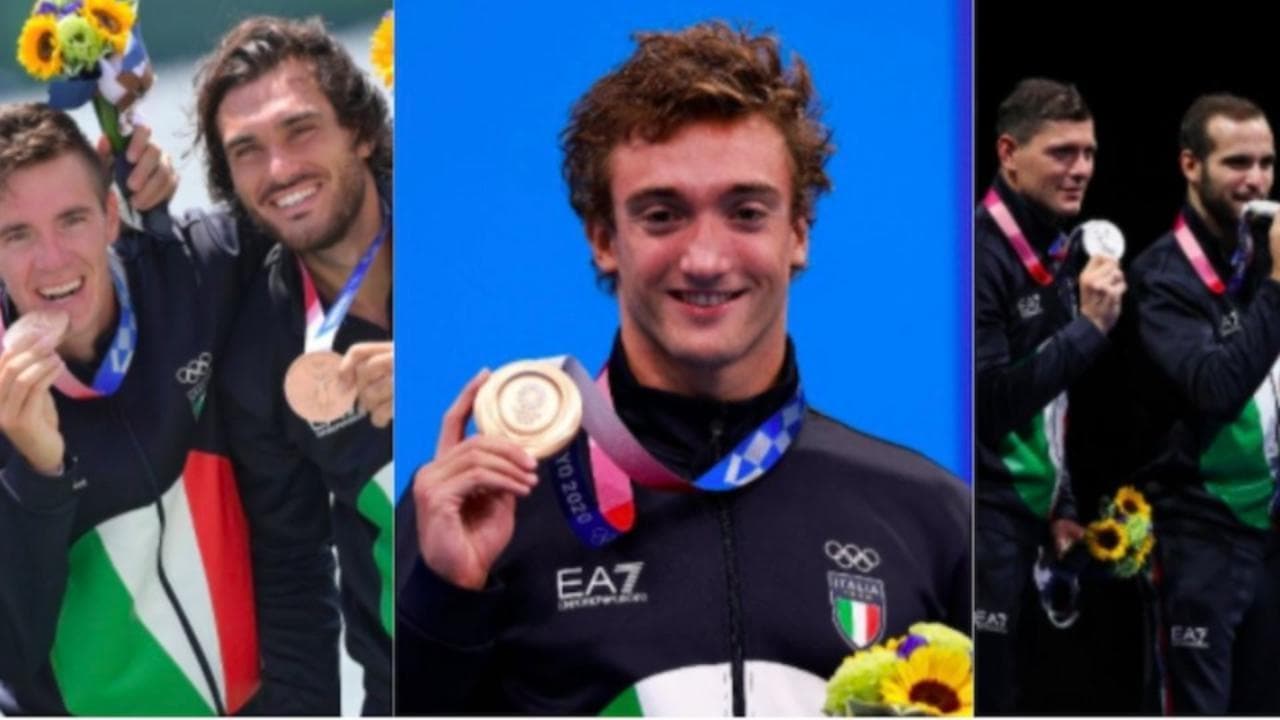 Le medaglie azzurre diventano 15: un argento dalla scherma e  bronzi da canottaggio e nuoto