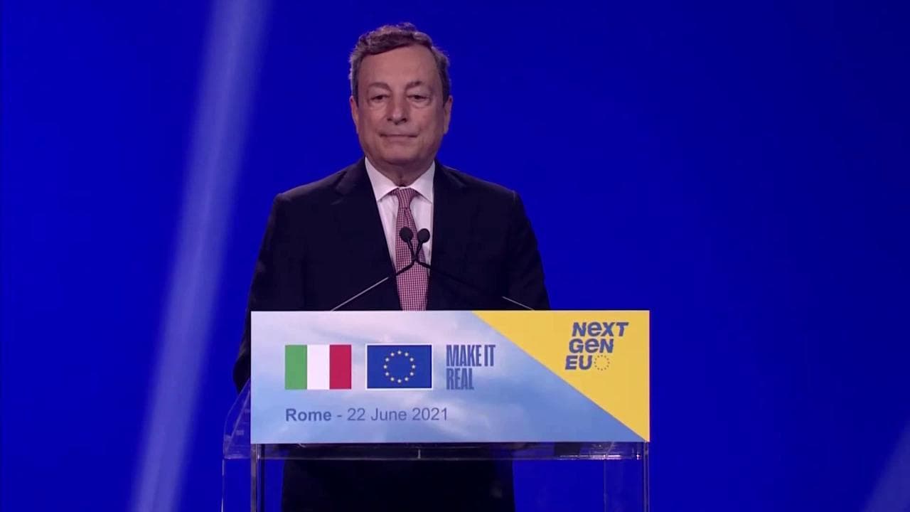 Pnrr, il premier Mario Draghi: "Una giornata di orgoglio per il nostro Paese"
