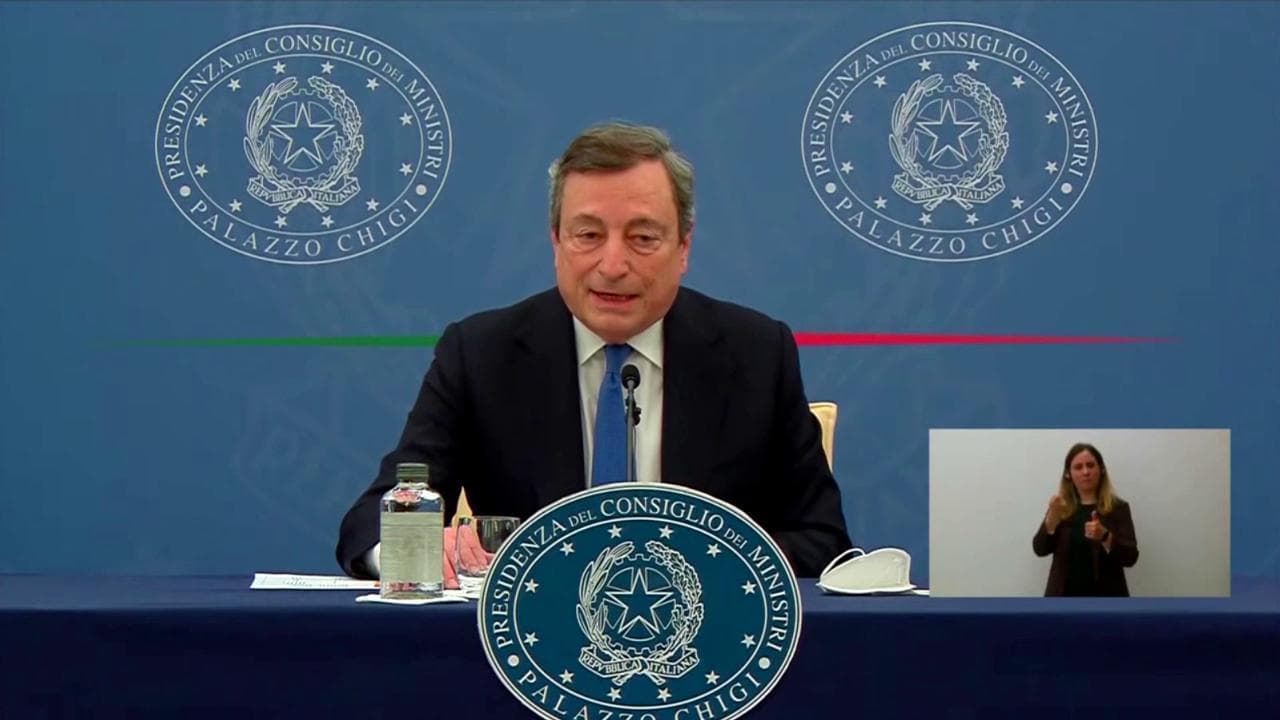 Decreto Sostegni bis, Draghi: "Con il decreto più facile comprare casa per gli under 35"