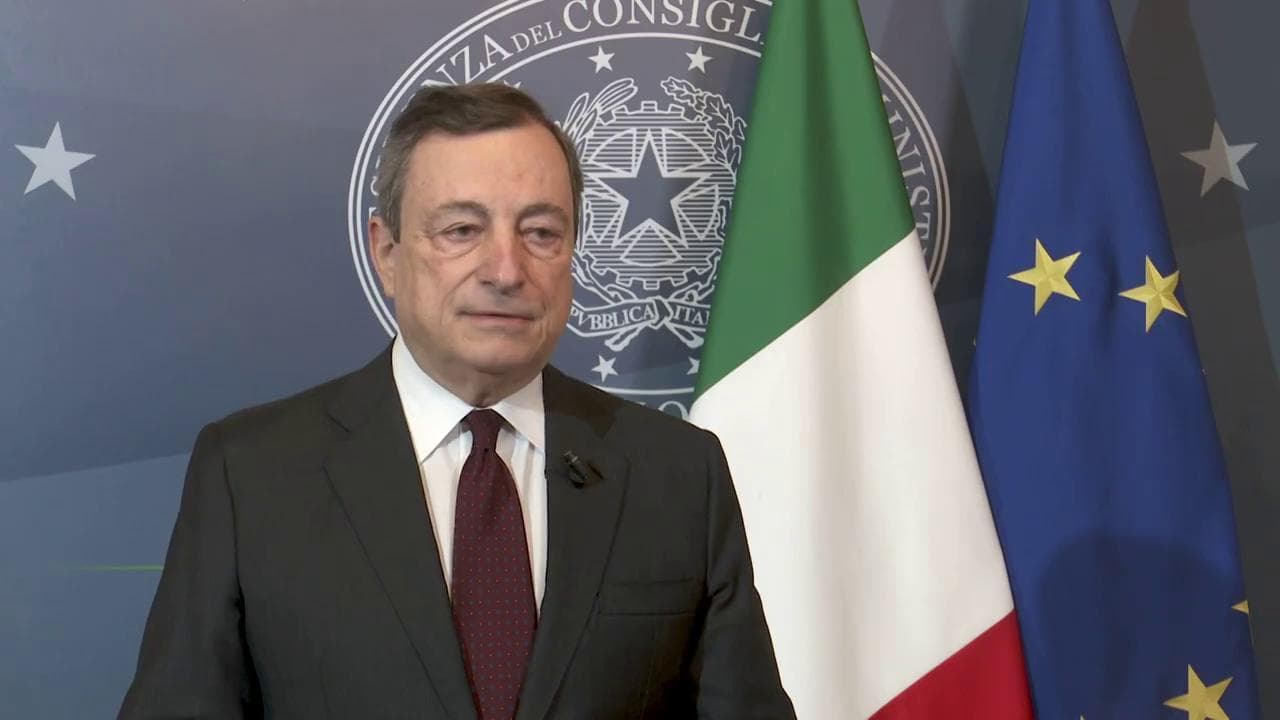 Covid, Draghi: "Abbiamo la chance di porre fine al peggio della pandemia"