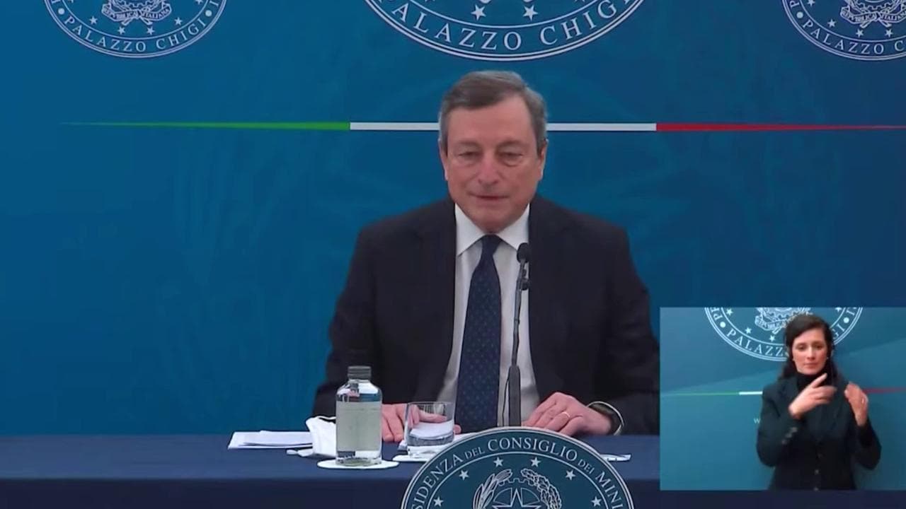 Decreto sostegni, Draghi: "Risposta consistente per dare più soldi possibile a tutti"