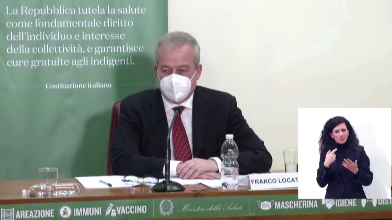AstraZeneca, Locatelli "25 casi su 20 milioni di vaccinati, il Covid è più pericoloso"