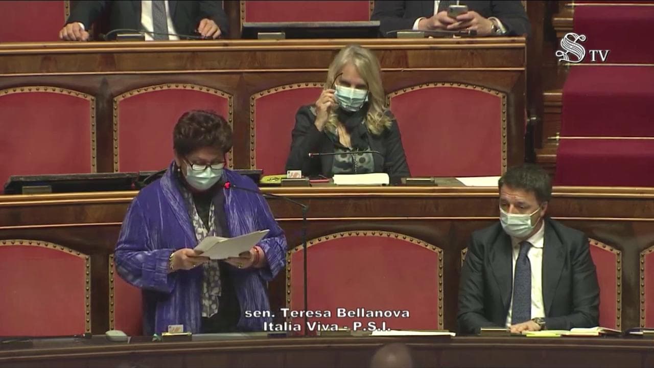 Governo, Bellanova: "Le parole di Draghi confermano le ragioni della nostra scelta"
