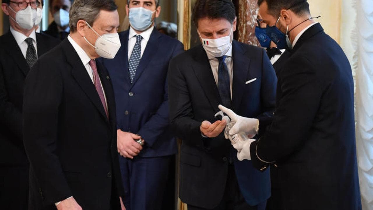 Governo Draghi, il giuramento: tutte le curiosità sulla cerimonia anti Covid