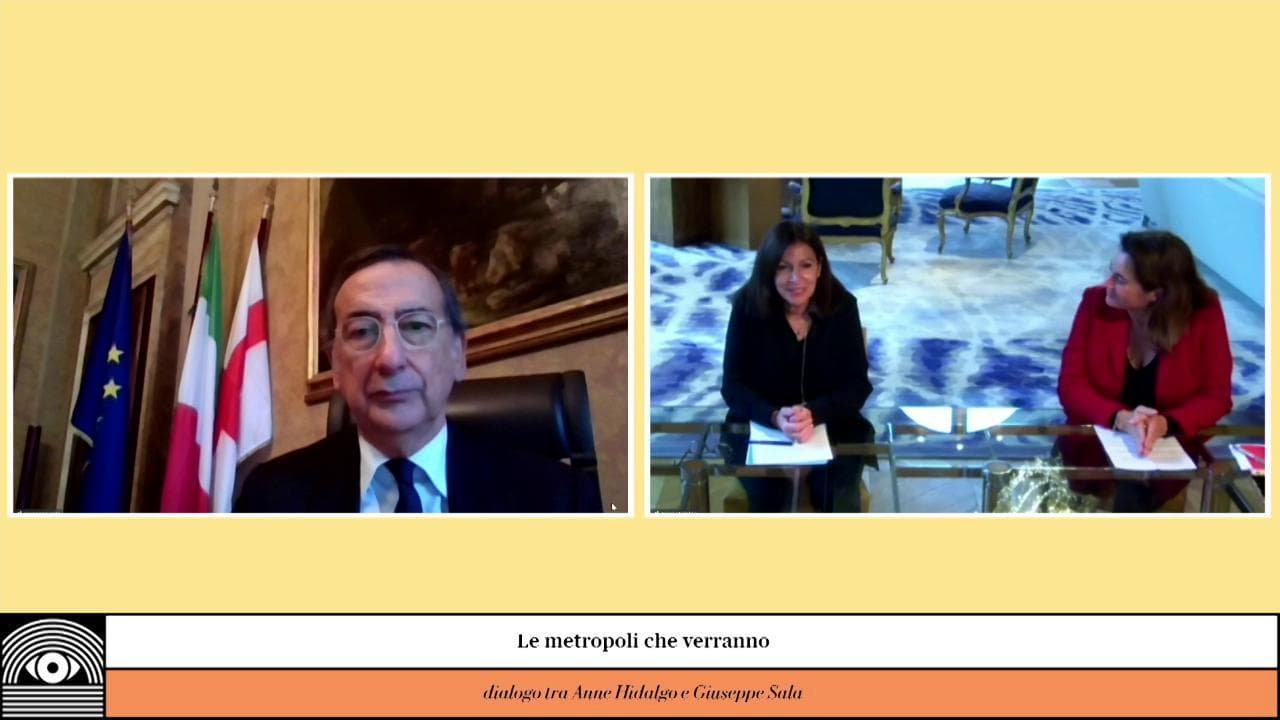 Le metropoli che verranno, dialogo tra Anne Hidalgo e Giuseppe Sala: "Priorità all'ecologia e alla lotta alle disuguaglianze"