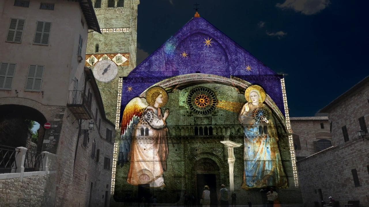 Assisi, il Natale di Francesco rivive negli affreschi di Giotto