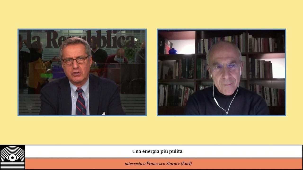 Una energia più pulita, dialogo con Francesco Starace (Enel)