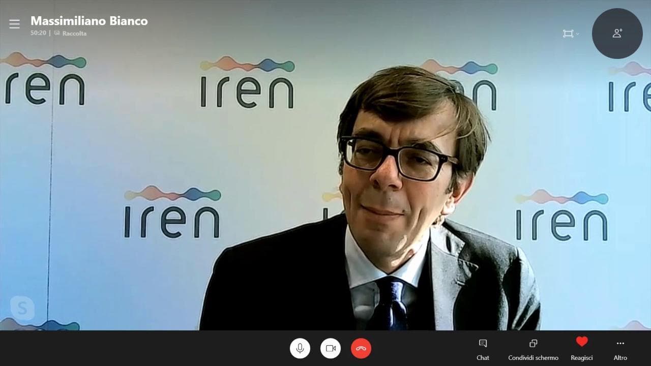 Multicircle economy, Bianco: "Come Iren coniuga visione industriale e obiettivi di sostenibilità"
