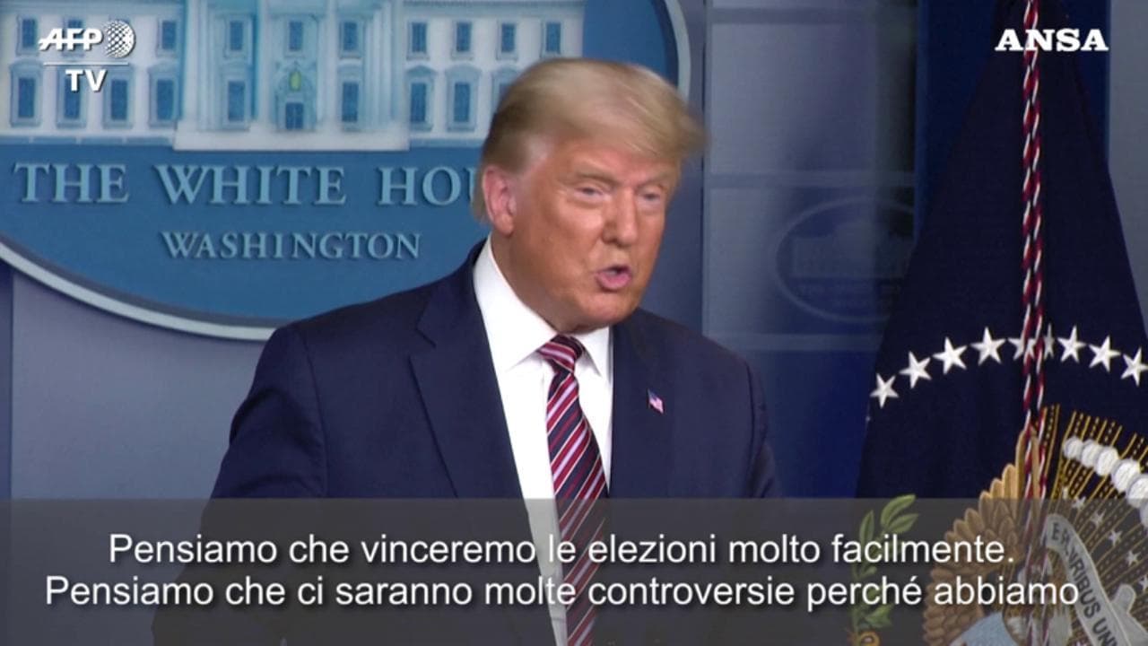 Elezioni presidenziali Usa, Trump: "Se contate i voti legali vedrete che ho vinto io"