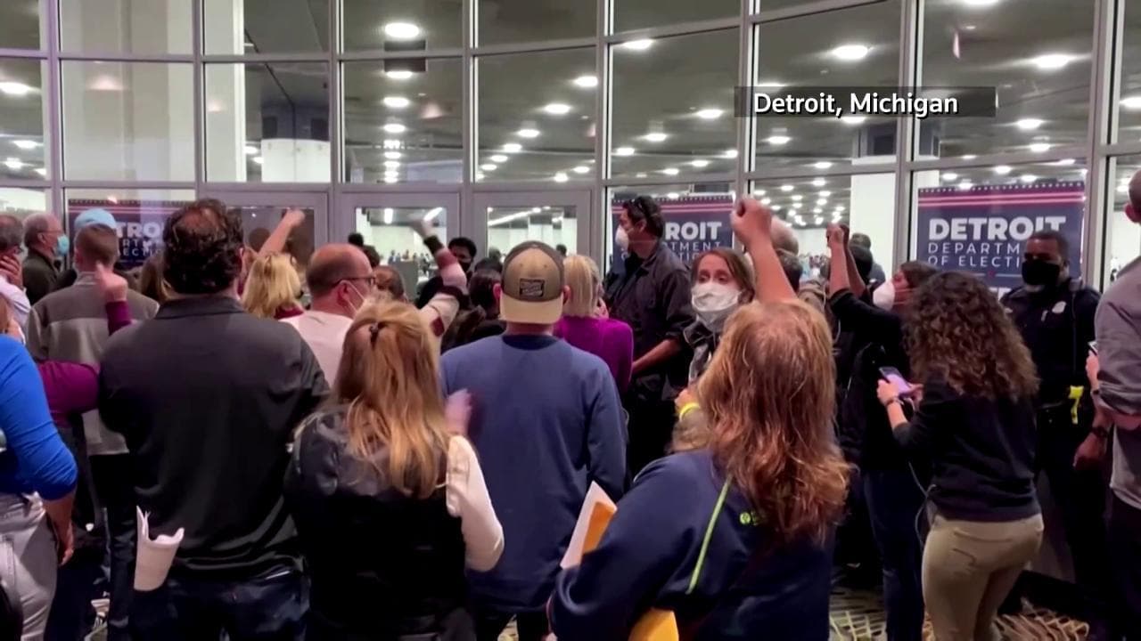 Phoenix, Detroit, Las Vegas: l'America che sostiene Trump e protesta davanti ai seggi