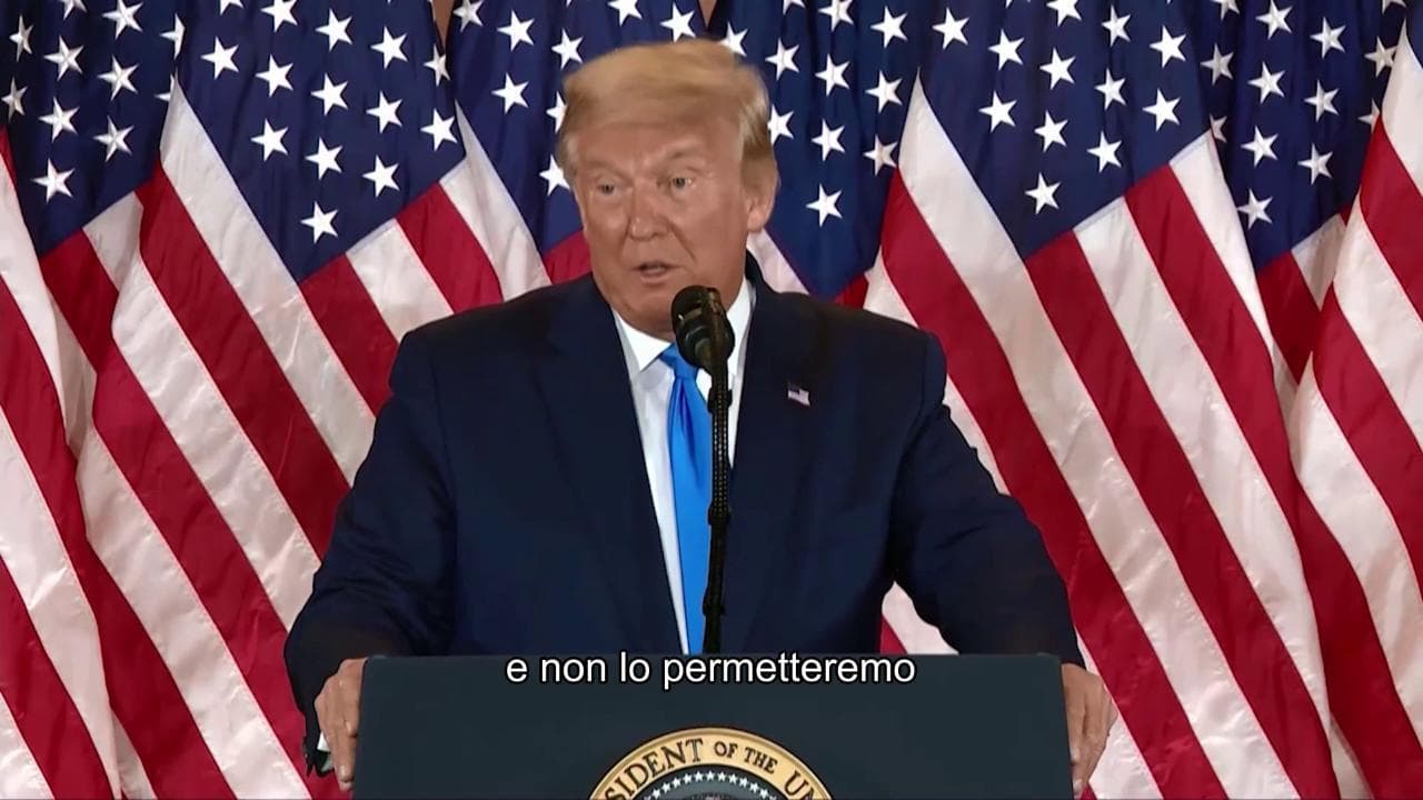 Usa 2020, Trump: "Abbiamo vinto, ma c'è una frode: ci rivolgeremo alla Corte Suprema"