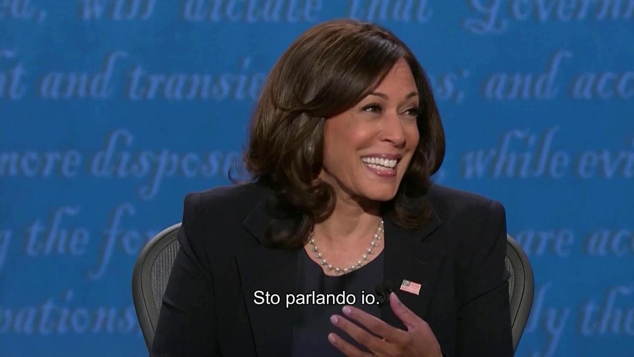 Usa, dibattito Pence-Harris. Lui la interrompe più volte ma lei: "Sto parlando io ora, signor vicepresidente"