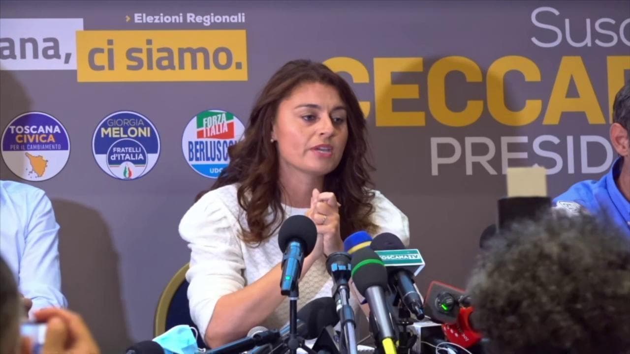 Regionali Toscana, Ceccardi: "Ci ho creduto fino alla fine"