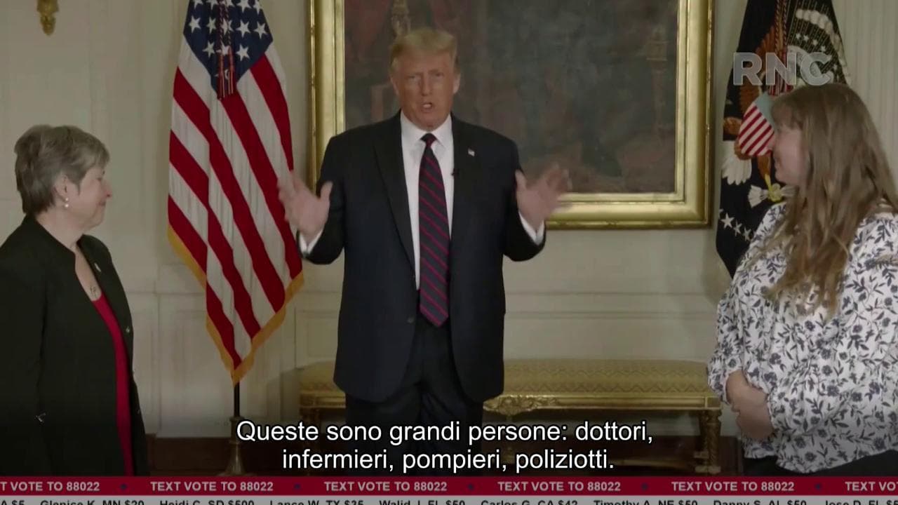 Convention repubblicana, la prima serata: Nikki Haley e Trump junior contro "la sinistra radicale di Biden"