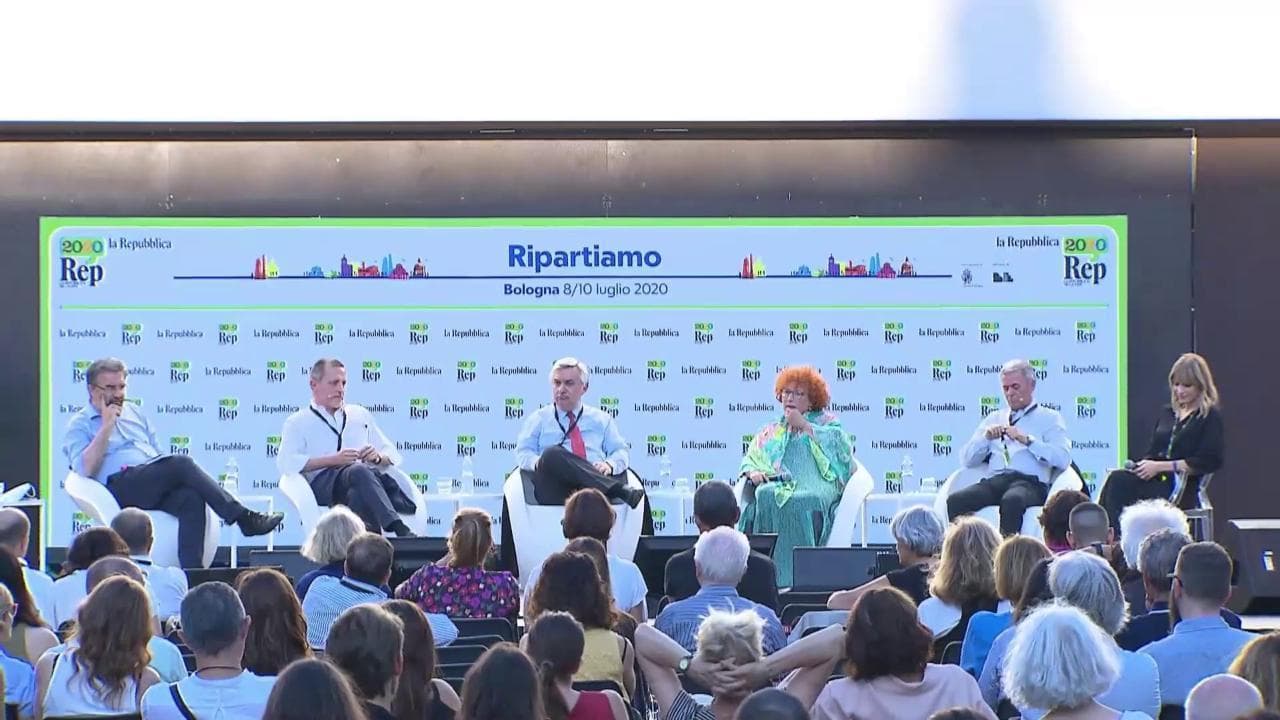 Rep Idee 2020 - Marco Damilano, Massimo Giannini, Ezio Mauro, Maurizio Molinari, Linda Laura Sabbadini: "Guarire l'Italia, guarire l'Europa"
