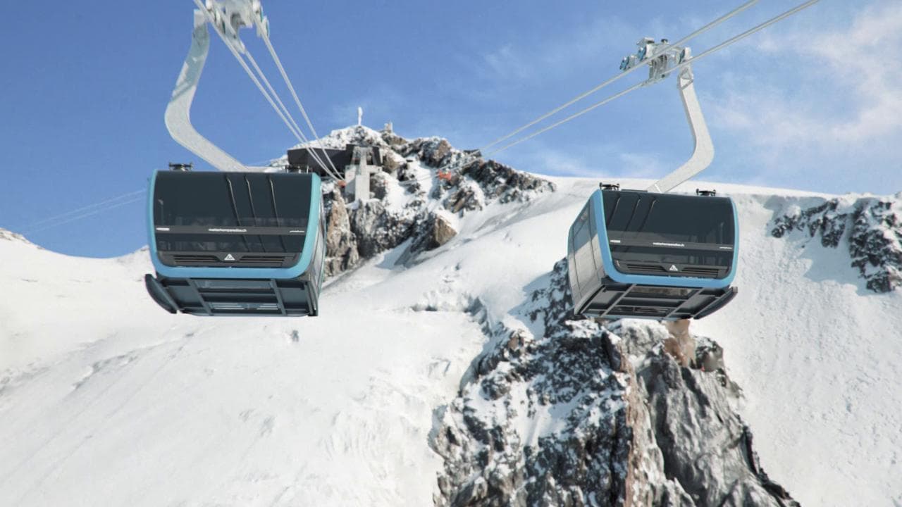 Montagna, dall'Italia alla Svizzera in funivia: ecco la traversata record a 3800 metri di quota