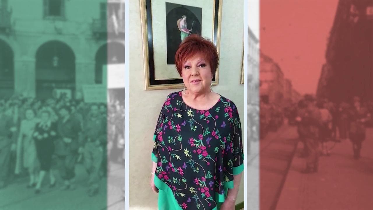 #25aprile2020, Orietta Berti: "A casa mia tagliatelle tricolori e bandiera al balcone. Anche oggi"