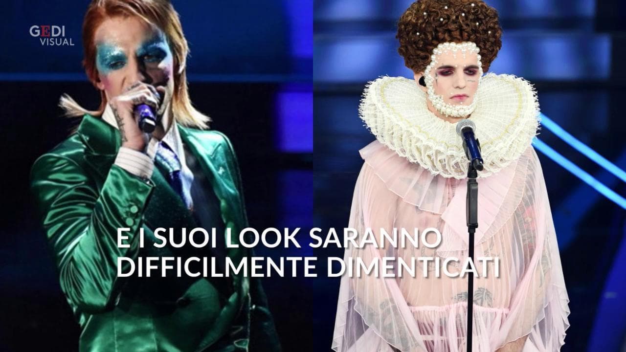 Sanremo 2020, è Achille Lauro show: da San Francesco a Elisabetta I, tutti i suoi look
