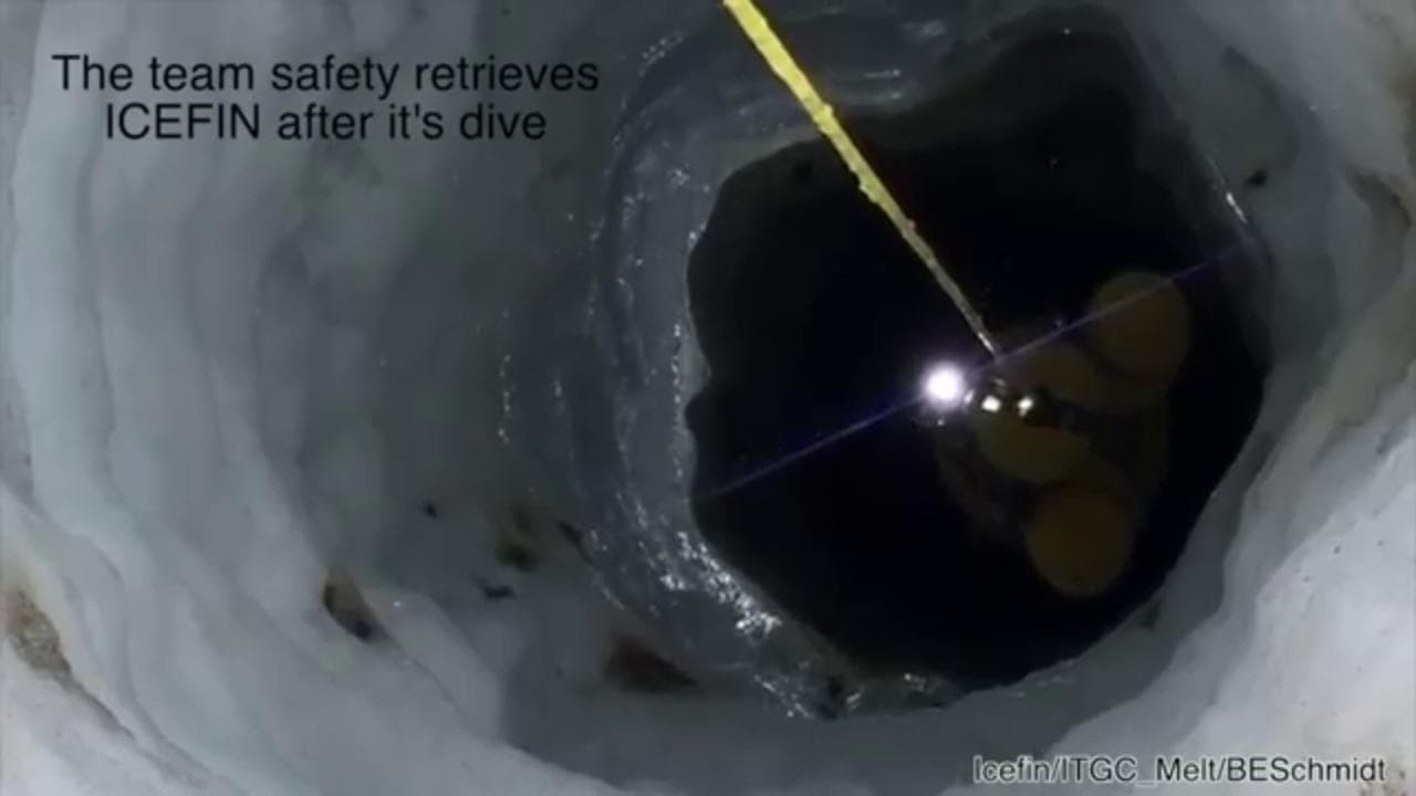 Antartide, nel ghiacciaio Thwaites: il robot sub che studia il clima