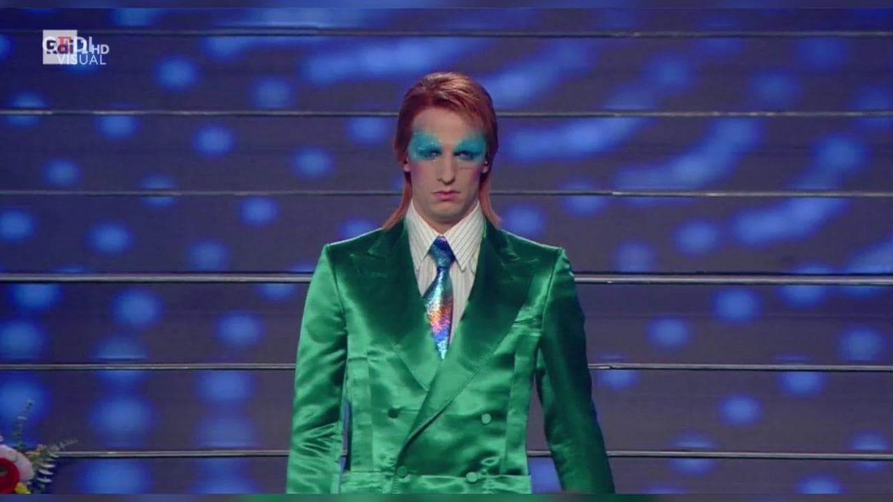 Sanremo 2020, Achille Lauro come David Bowie: si trasforma in Ziggy Stardust
