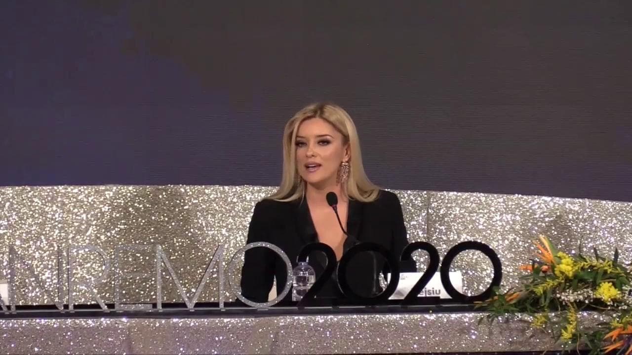 Sanremo 2020, Alketa Vejsiu: "Gli occhi degli albanesi sono puntati sul festival"