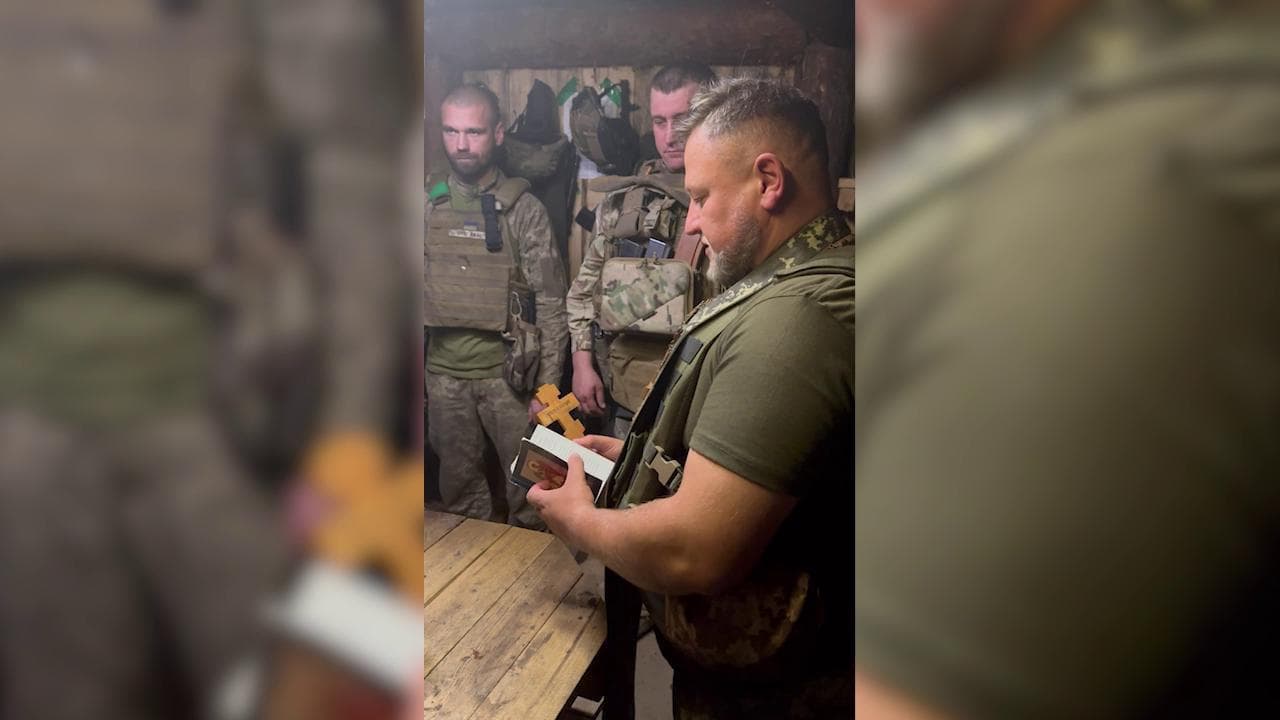 Ucraina, in prima linea con padre Volodymir