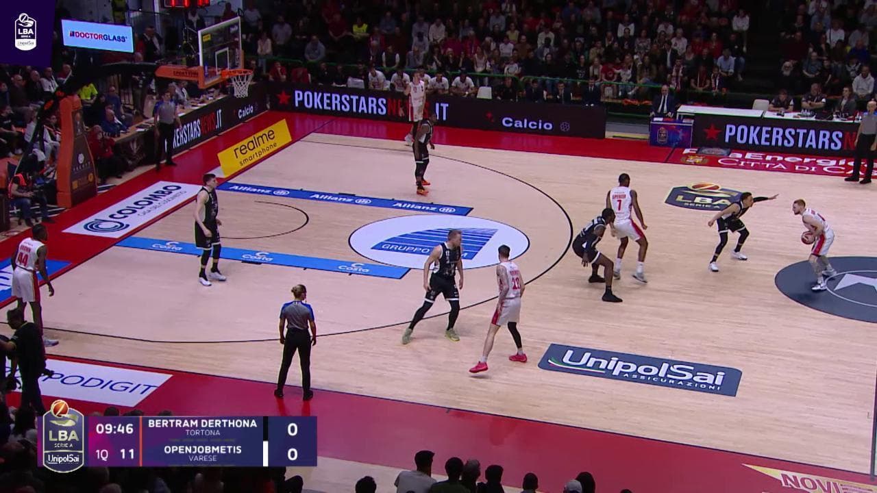 Basket, Serie A: gli highlights di Bertram vs Openjobmetis