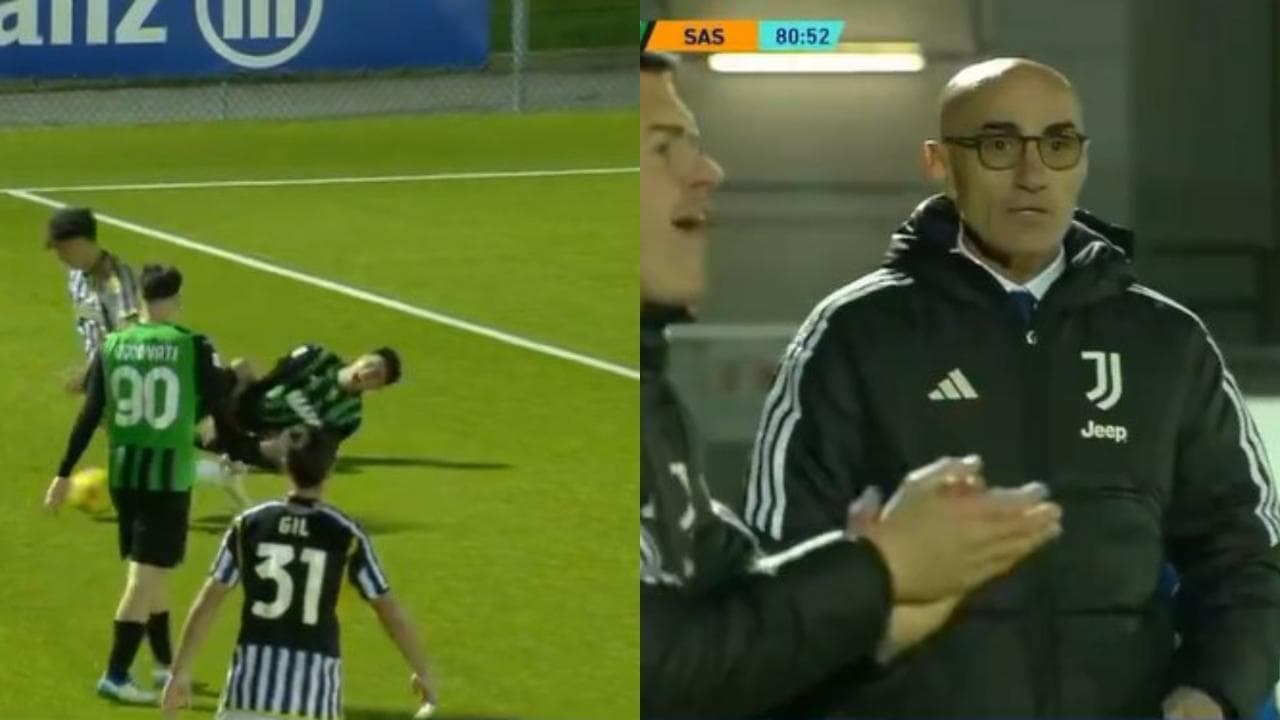 La Juventus Primavera non restituisce il pallone su ordine del tecnico Montero e segna: è polemica