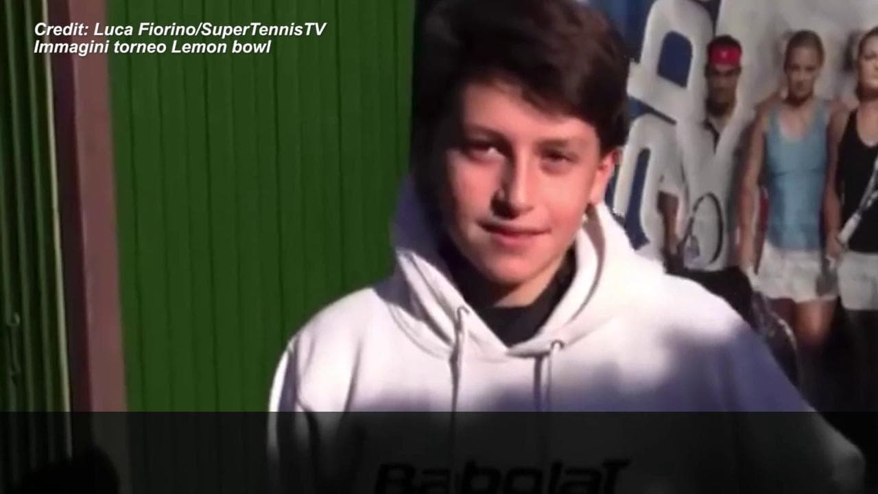 Tennis, il 12enne Luca Nardi e il sogno da bambino di battere Djokovic: "È il mio idolo"