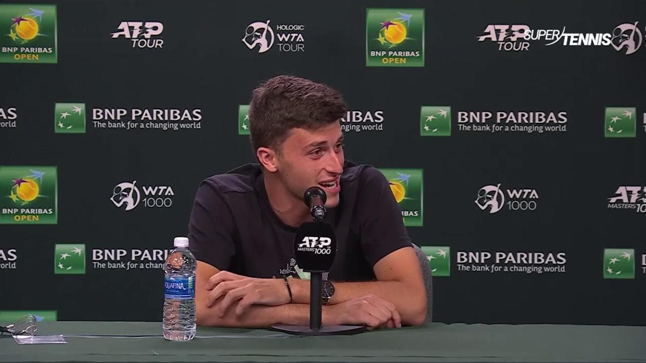 Nardi dopo aver battuto Djokovic: "Non volevo neanche giocare, mi tremavano le gambe, è il mio dio"