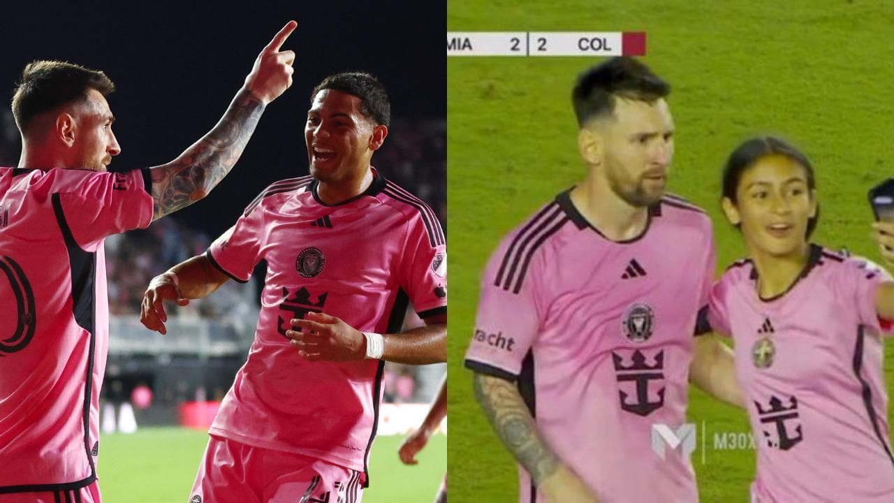 Messi, il gol e il selfie con la piccola tifosa che poi posta sui social il video in soggettiva