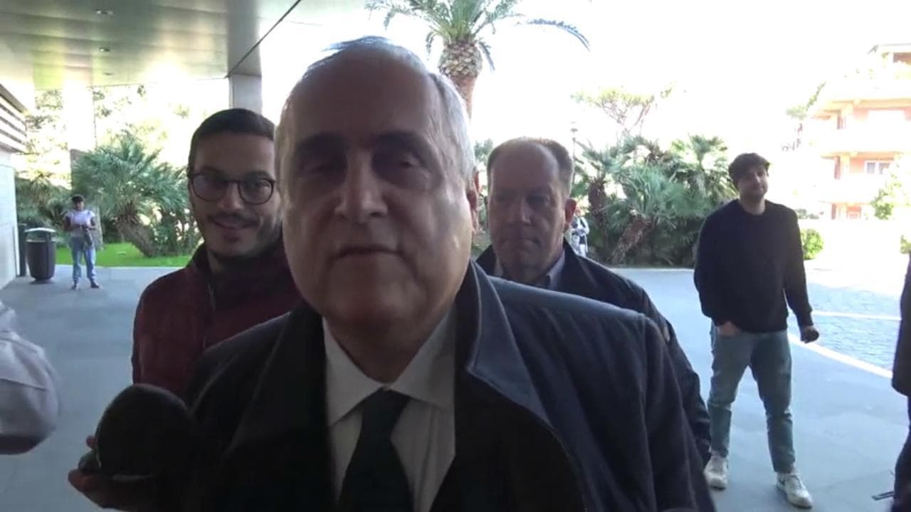Derby Roma-Lazio, Lotito: "Meritavamo pareggio, Tudor sta studiando assetto giusto squadra"