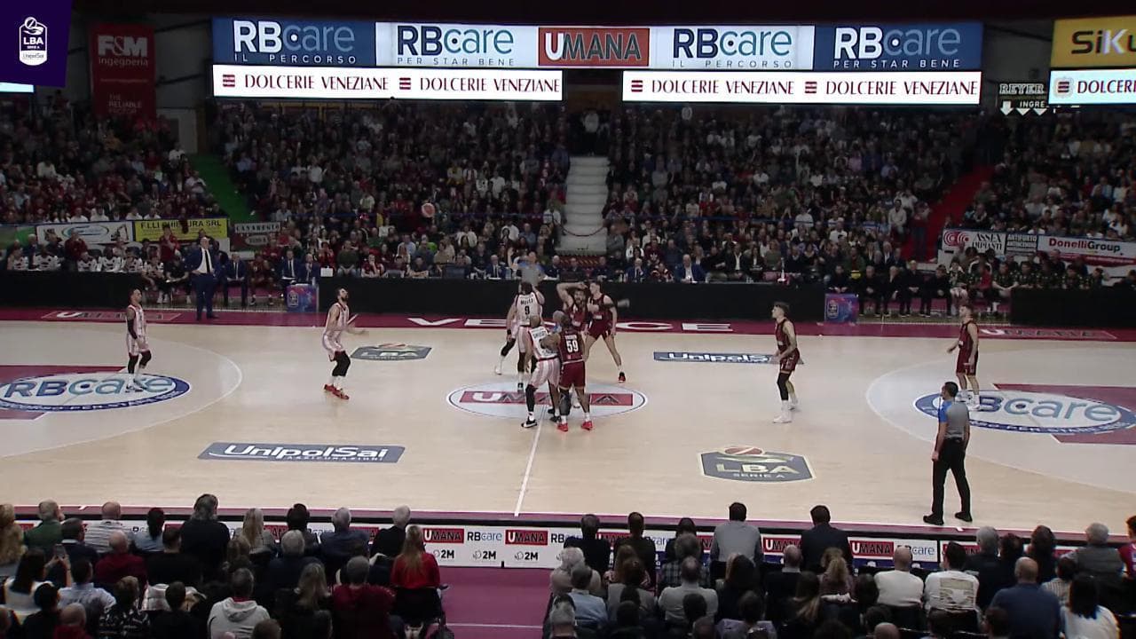 Basket, Serie A: gli highlights di Venezia-Milano