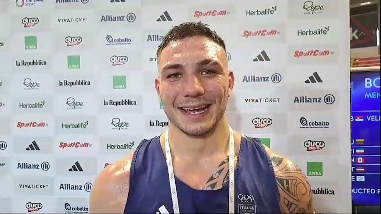 Boxe, l'emozione di Diego Lenzi: si qualifica per i Giochi di Parigi e inizia a parlare in francese
