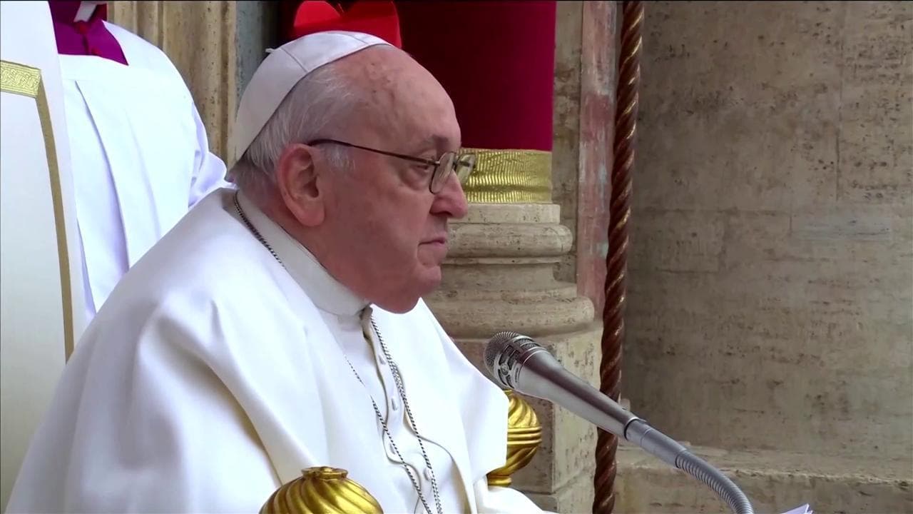 L'appello per Gaza e Israele di Papa Francesco: "Supplico che cessino le operazioni militari"
