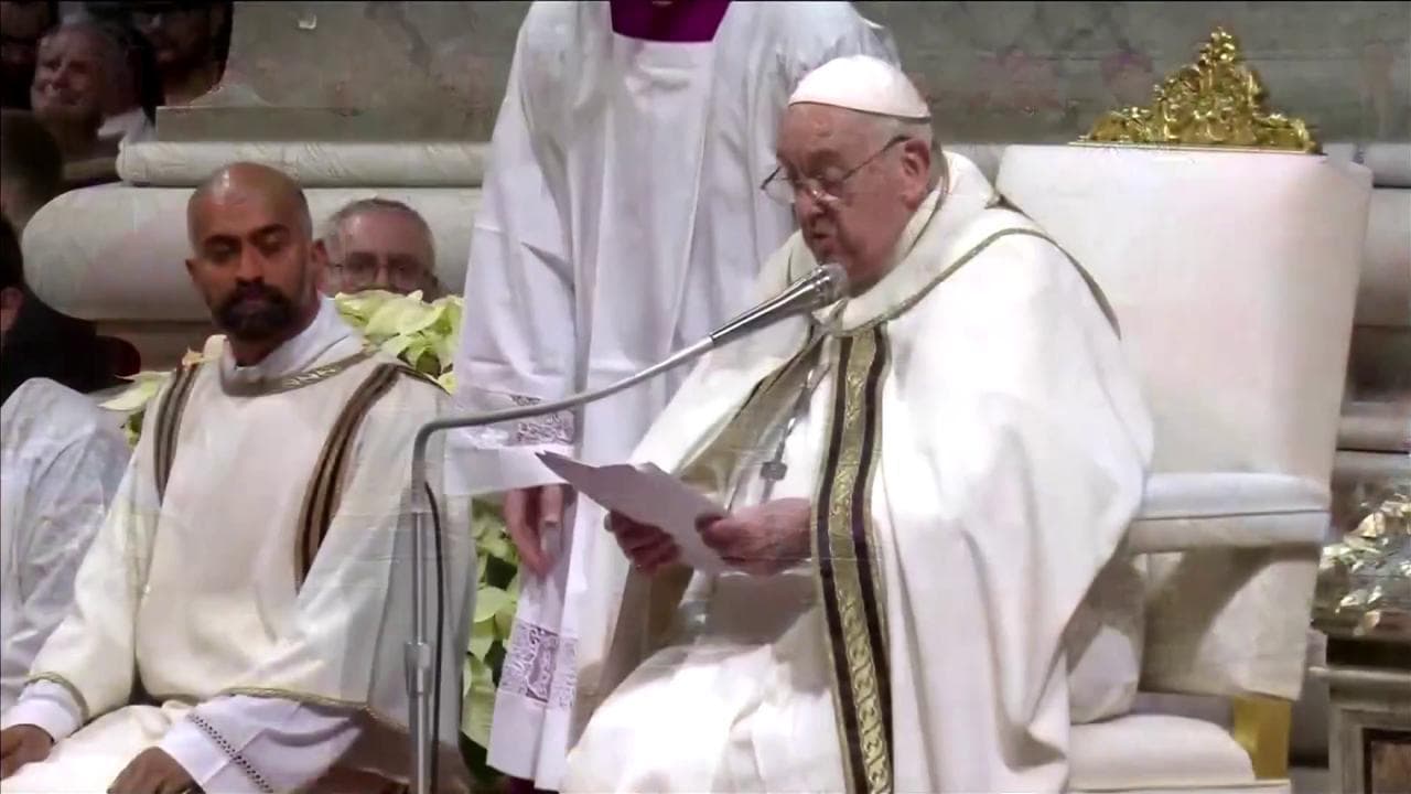 Papa Francesco condanna la guerra tra Israele e Hamas: "Il nostro cuore è a Betlemme"